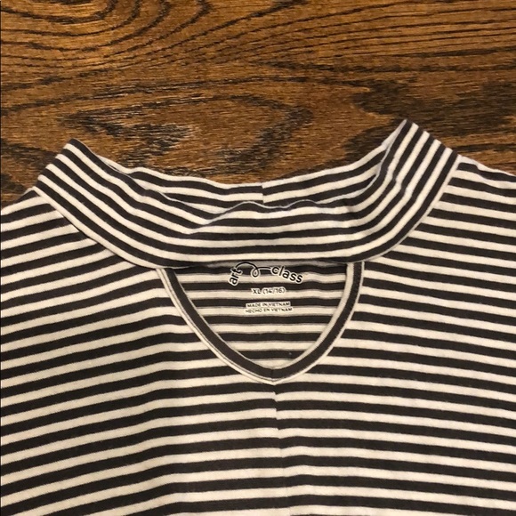 Girls short sleeve tee from art class with stripes - Picture 3 of 5
